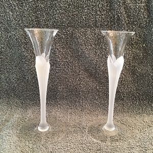Bridal shower gift! Candlesticks, pair